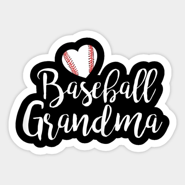 Baseball grandma shirt sales